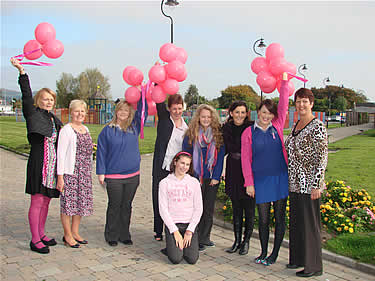 Speakers and Staff of Ard Scoil na nDeise at Pink Day 2010