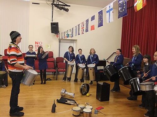 Drumming with Peter Crann